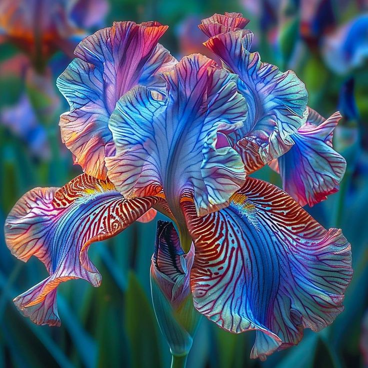 Golden Veil-Rare Iris Bulbs⚜️