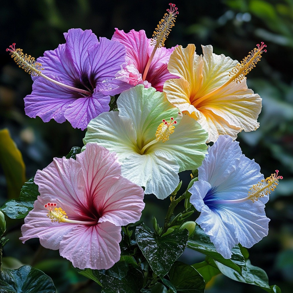 Multicolor Hibiscus Seeds