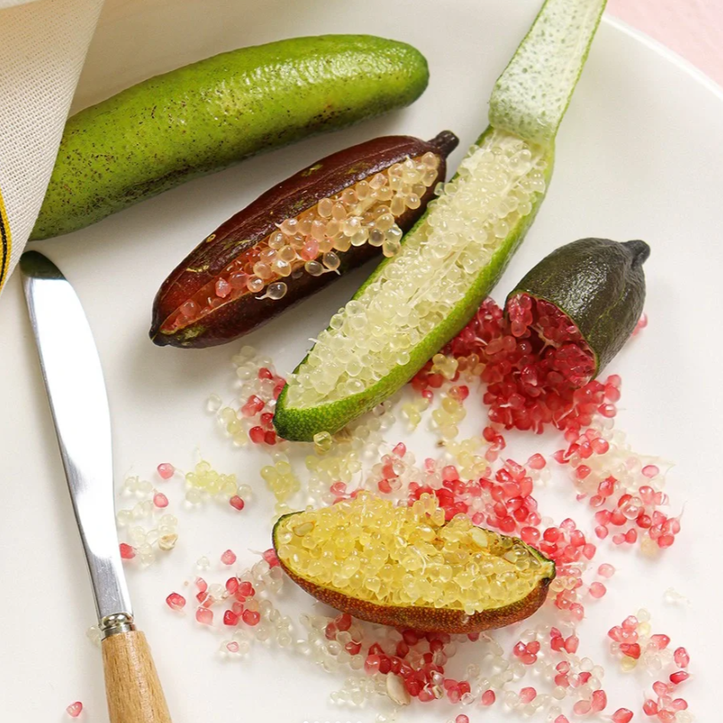 Finger Lime Seeds Lemon Caviar Seeds