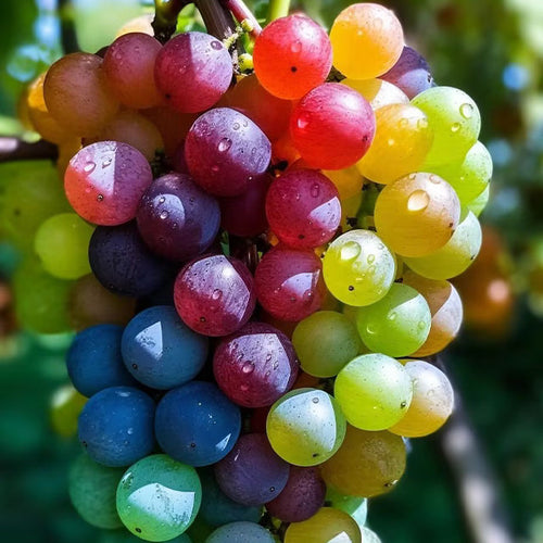 New Rare Rainbow Hybrid Grape Organic