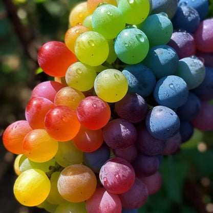 New Rare Rainbow Hybrid Grape Organic