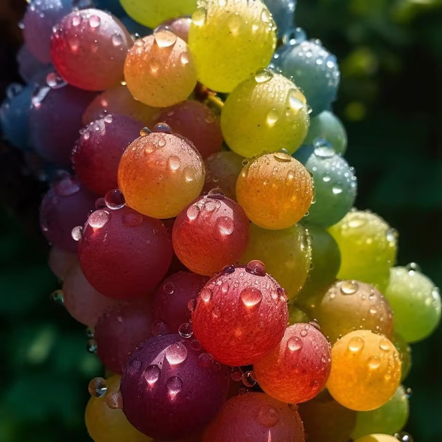 New Rare Rainbow Hybrid Grape Organic